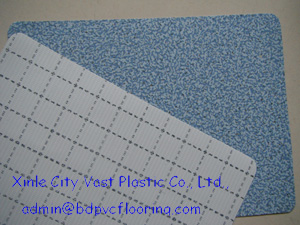 Mesh Fabric Backing PVC  